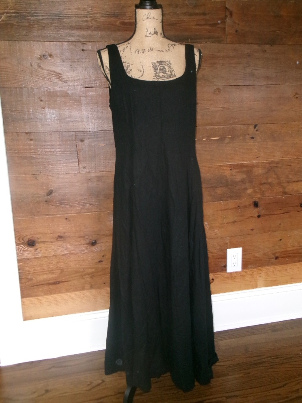 Vintage Gap black maxi dress size L